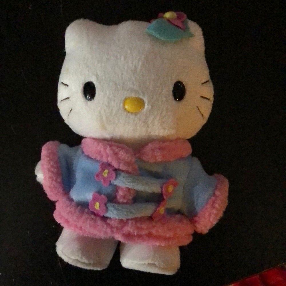 Collectible hello kitty plushie